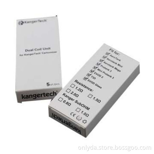 2014, new kanger replacement, dual coil for aerotank